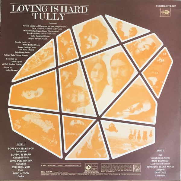 Tully – Loving Is Hard LP vinyl record, image 2 of 3