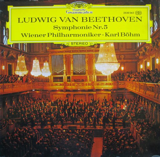 Ludwig Van Beethoven, Wiener Philharmoniker, Karl Böhm – Symphonie Nr. 5 LP vinyl record, image 1 of 6