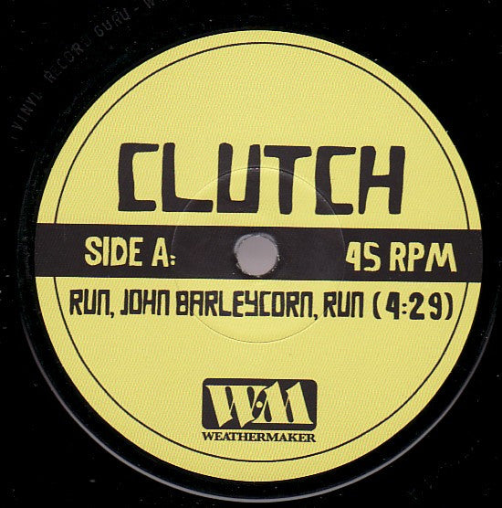 Clutch, Lionize – Run, John Barleycorn, Run / Ether Madness 7" vinyl record, image 3 of 4