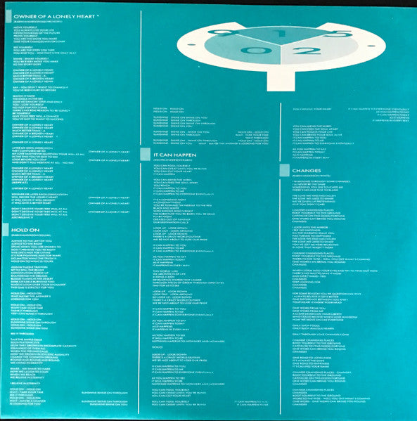Yes – 90125 LP vinyl record, image 5 of 6