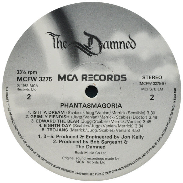 The Damned – Phantasmagoria LP vinyl record, image 4 of 6