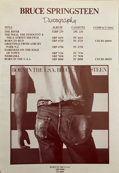 Bruce Springsteen – Born In The U.S.A. LP vinyl record, image 10 of 10