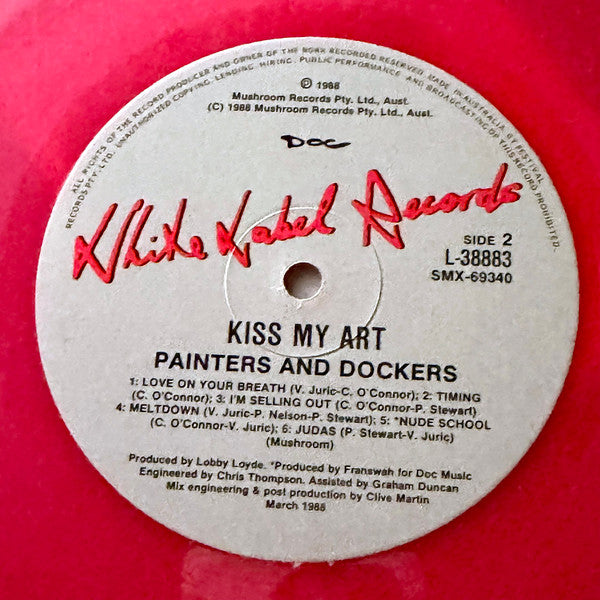 Painters And Dockers – Kiss My Art LP vinyl record, image 4 of 7