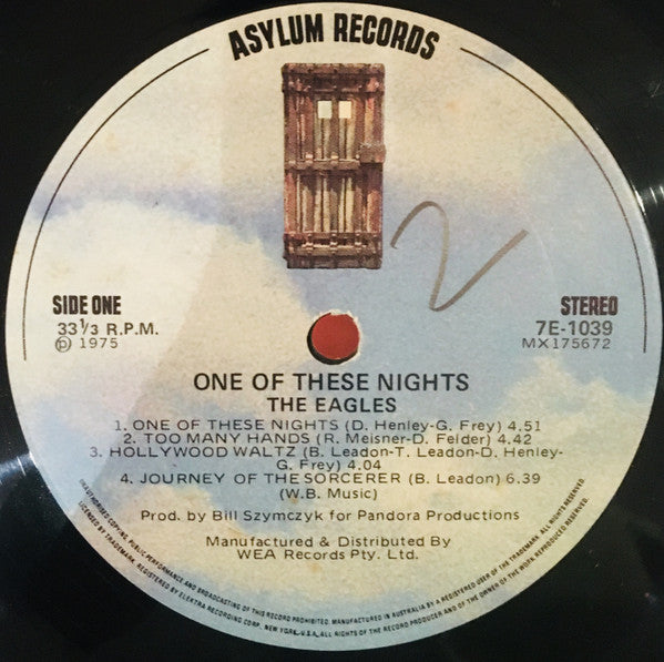 Eagles – One Of These Nights LP vinyl record, image 5 of 6