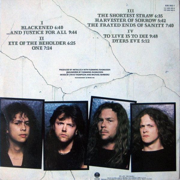 Metallica – ...And Justice For All (2xLP) LP vinyl record, image 2 of 9
