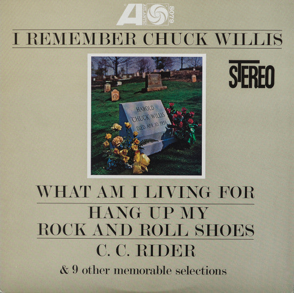 Chuck Willis – I Remember Chuck Willis LP vinyl record, image 1 of 5