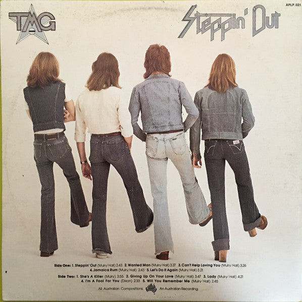 Ted Mulry Gang – Steppin' Out LP vinyl record, image 4 of 7