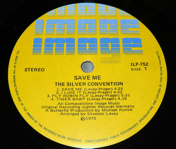 Silver Convention – Save Me LP vinyl record, image 3 of 4