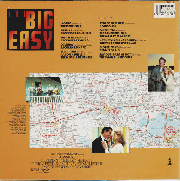 Various – The Big Easy (Original Motion Picture Soundtrack) LP vinyl record, image 2 of 6