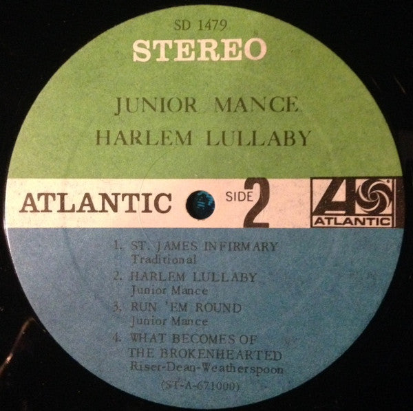 Junior Mance – Harlem Lullaby LP vinyl record, image 6 of 6