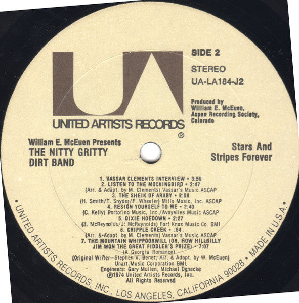 Nitty Gritty Dirt Band – Stars And Stripes Forever (2xLP) LP vinyl record, image 5 of 10