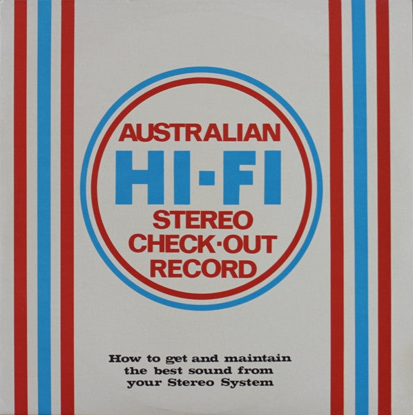 No Artist – Australian Hi-Fi Stereo Check-out Record