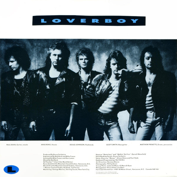 Loverboy – Wildside LP vinyl record, image 5 of 6
