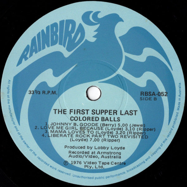 Coloured Balls – "The First Supper Last", Or Scenes We Didn't Get To See LP vinyl record, image 4 of 4