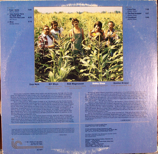 Bobby Shew – Outstanding In His Field LP vinyl record, image 2 of 4