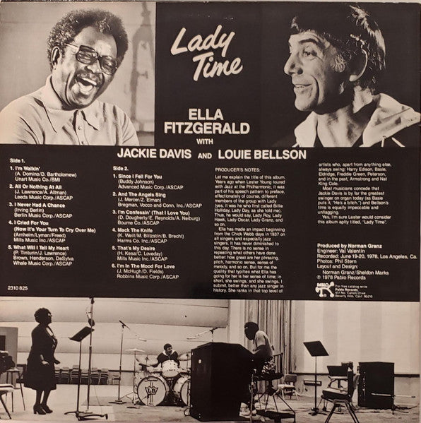 Ella Fitzgerald – Lady Time LP vinyl record, image 2 of 4