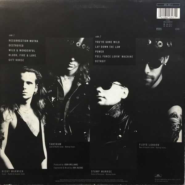The Almighty – Blood, Fire & Love LP vinyl record, image 2 of 6