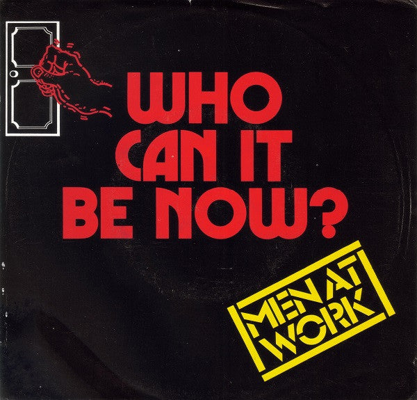 Men At Work – Who Can It Be Now? 7" vinyl record, image 1 of 4