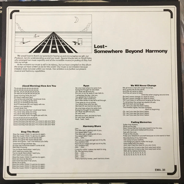 Moir Sisters – Lost-Somewhere Beyond Harmony LP vinyl record, image 8 of 9