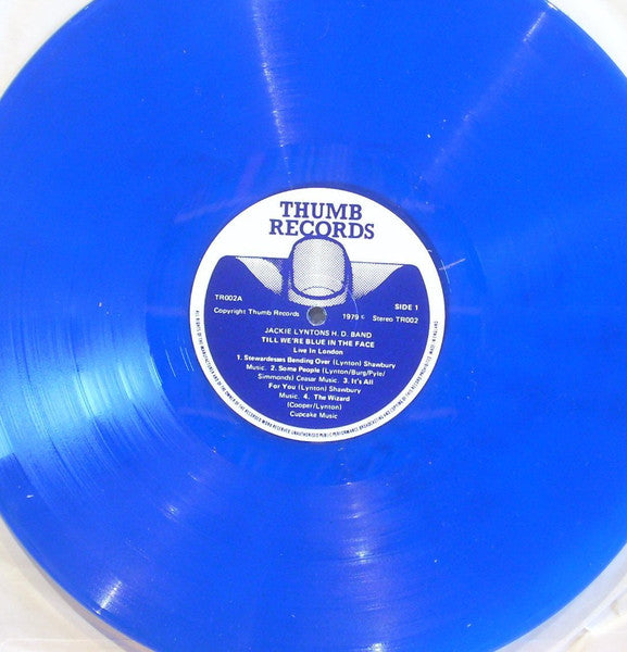 Jackie Lynton's H.D. Band – Till We're Blue In The Face LP vinyl record, image 3 of 10