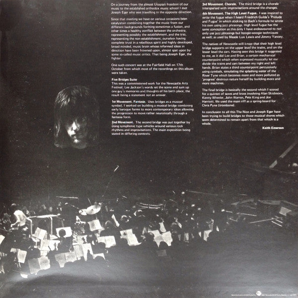 The Nice – Five Bridges LP vinyl record, image 3 of 8