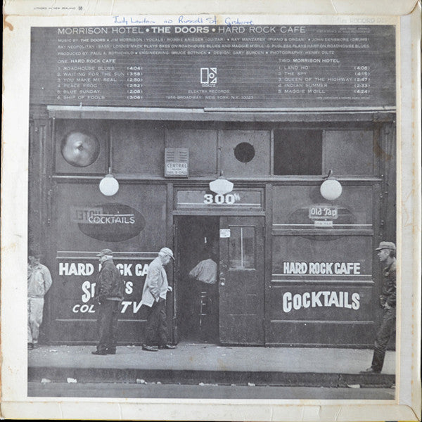 The Doors – Morrison Hotel LP vinyl record, image 2 of 4