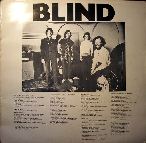 Blind Faith – Blind Faith LP vinyl record, image 1 of 4