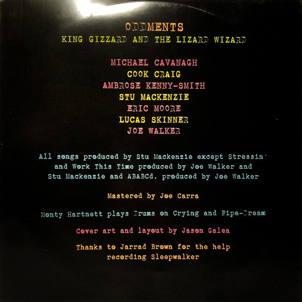 King Gizzard And The Lizard Wizard – Float Along - Fill Your Lungs / Oddments LP vinyl record, image 8 of 10