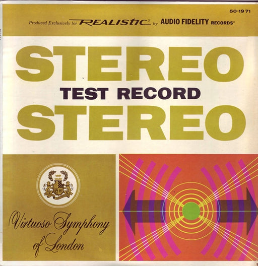 Various – Stereo Test Record LP vinyl record, image 1 of 4