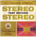 Various – Stereo Test Record LP vinyl record, image 1 of 4