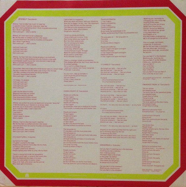 The Who – It's Hard LP vinyl record, image 5 of 6