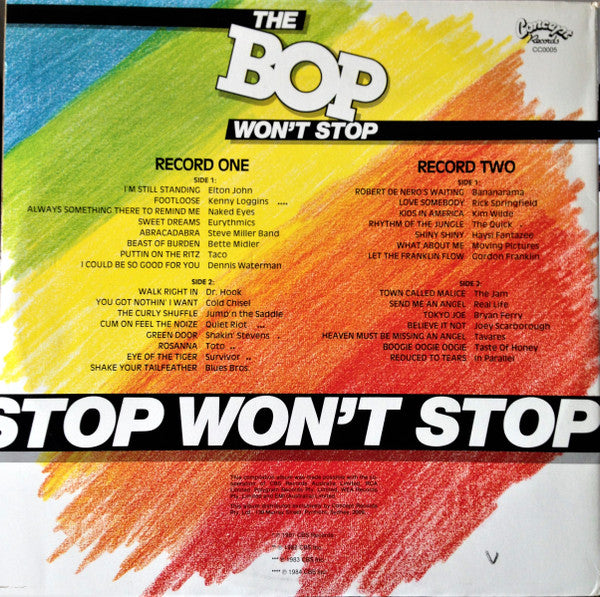 Various – The Bop Won't Stop (2xLP) LP vinyl record, image 3 of 10