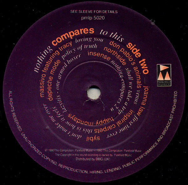 Various – Nothing Compares To This LP vinyl record, image 4 of 4