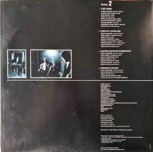 Gary Moore – Still Got The Blues LP vinyl record, image 6 of 10