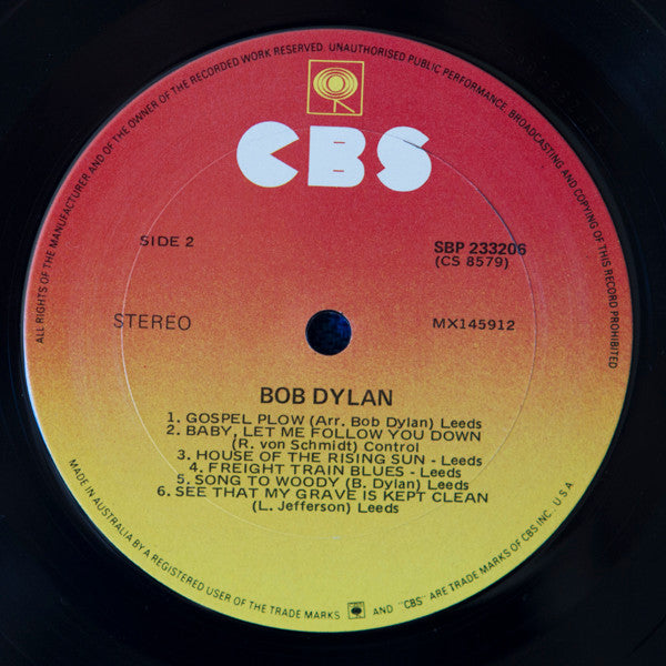 Bob Dylan – The Times They Are A-Changin' / Bob Dylan LP vinyl record, image 7 of 9