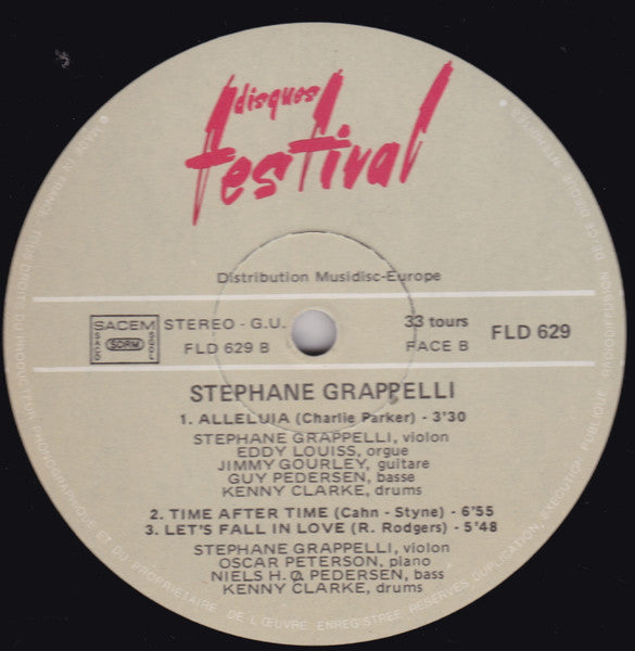 Stéphane Grappelli – Les Valseuses LP vinyl record, image 4 of 4