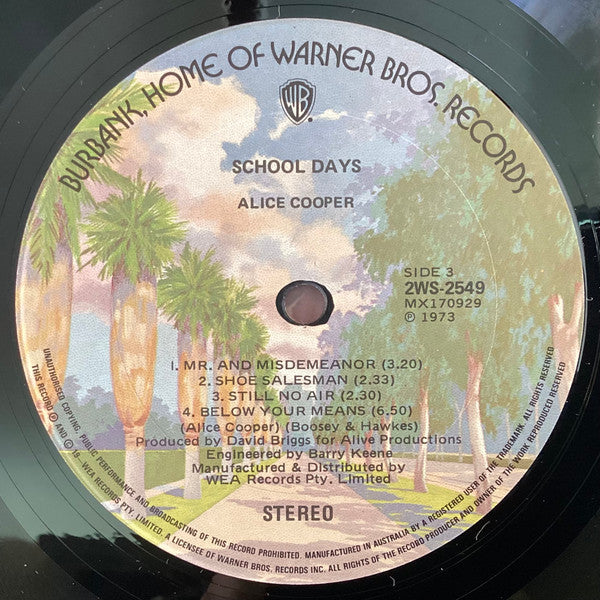 Alice Cooper – School Days - The Early Recordings (2xLP) LP vinyl record, image 6 of 7
