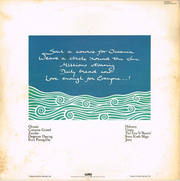 Goanna – Oceania LP vinyl record, image 2 of 10