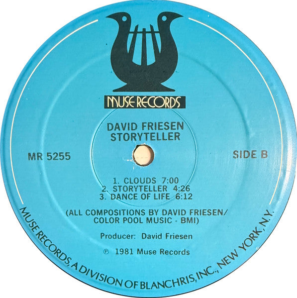 David Friesen – Storyteller LP vinyl record, image 4 of 4