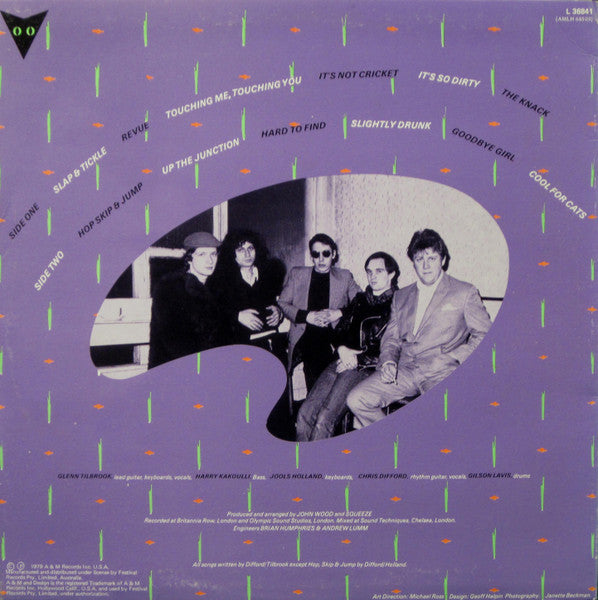 Squeeze – Cool For Cats LP vinyl record, image 2 of 4