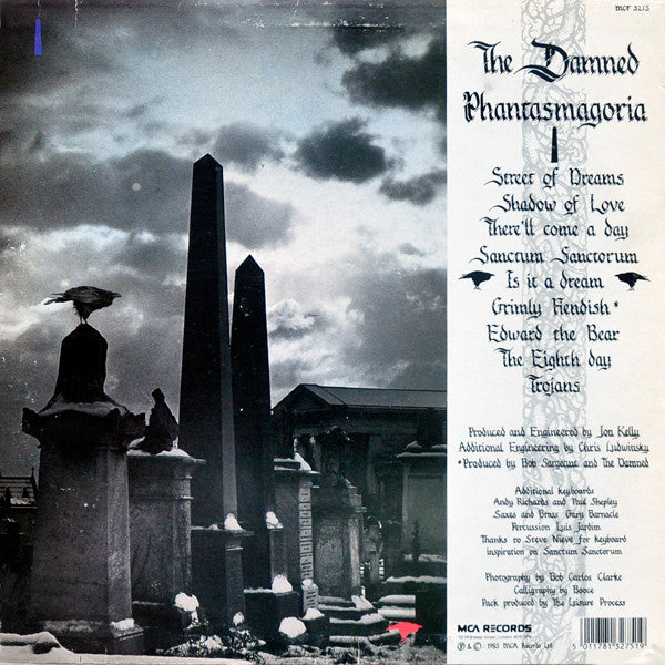 The Damned – Phantasmagoria LP vinyl record, image 2 of 6