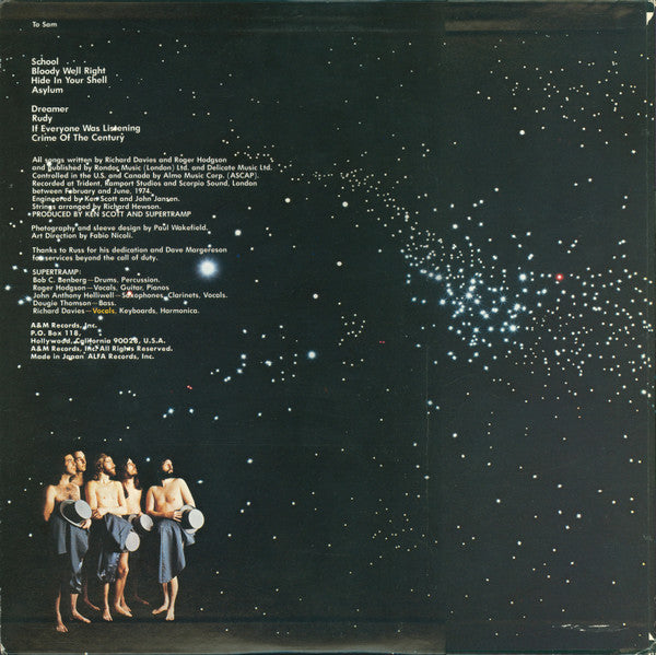 Supertramp – Crime Of The Century LP vinyl record, image 4 of 8