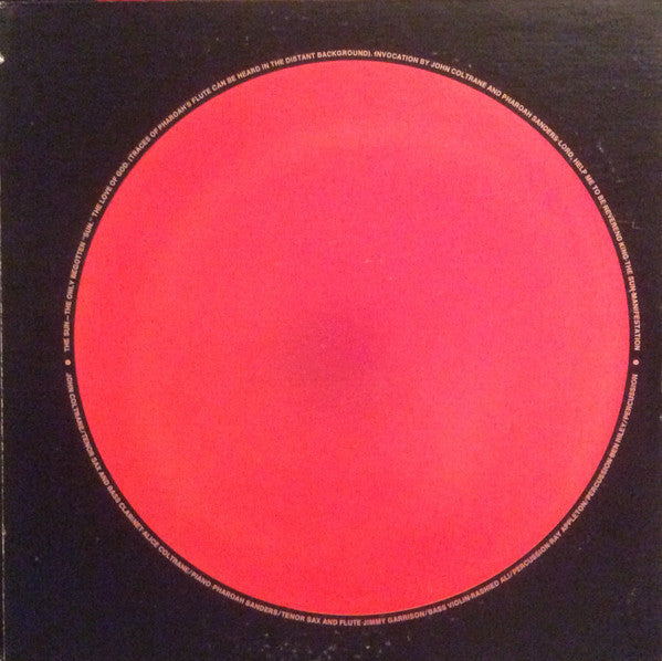 Alice Coltrane, John Coltrane – Cosmic Music LP vinyl record, image 2 of 4