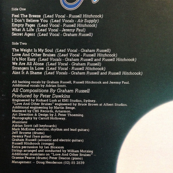 Air Supply – Air Supply LP vinyl record, image 4 of 7