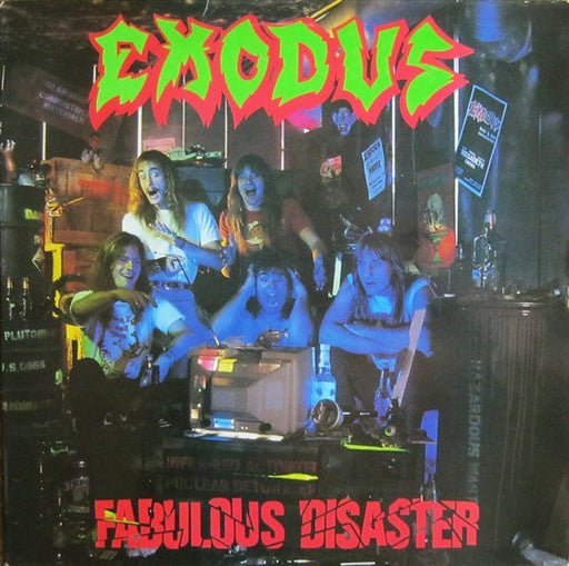 Exodus – Fabulous Disaster LP vinyl record, image 1 of 9