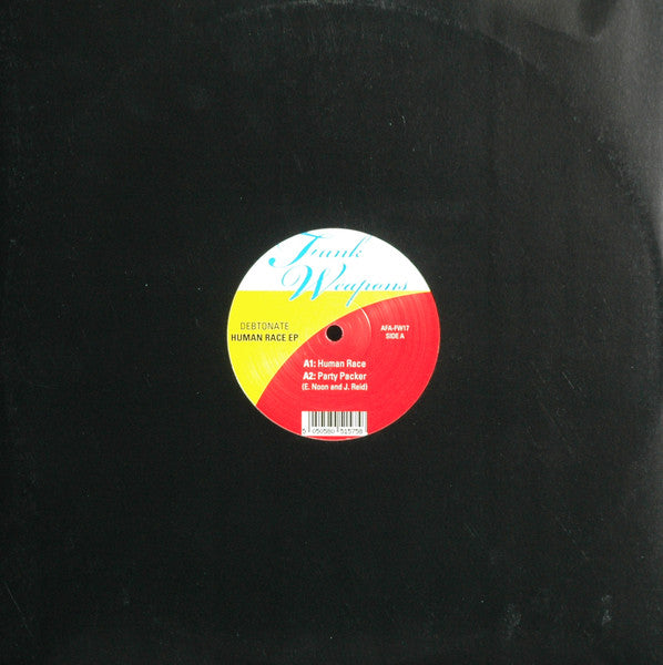 Debtonate – Human Race EP 12" vinyl record