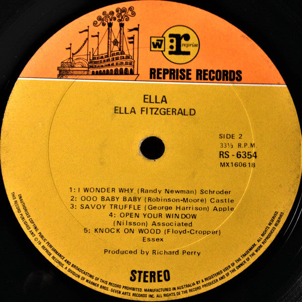 Ella Fitzgerald – Ella LP vinyl record, image 5 of 5