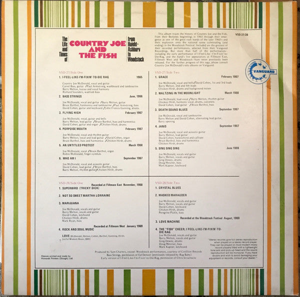 Country Joe And The Fish – The Life And Times Of Country Joe And The Fish From Haight-Ashbury To Woodstock (2xLP) LP vinyl record, image 4 of 8