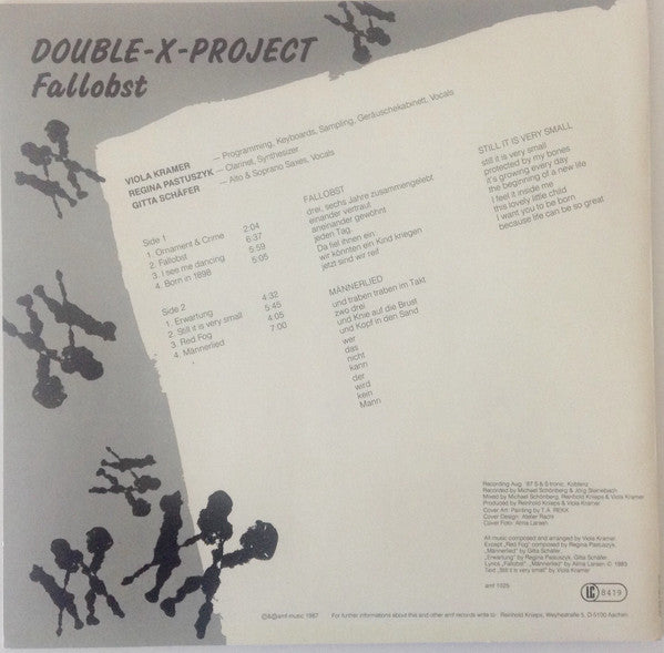 Double X Project – Fallobst LP vinyl record, image 2 of 4