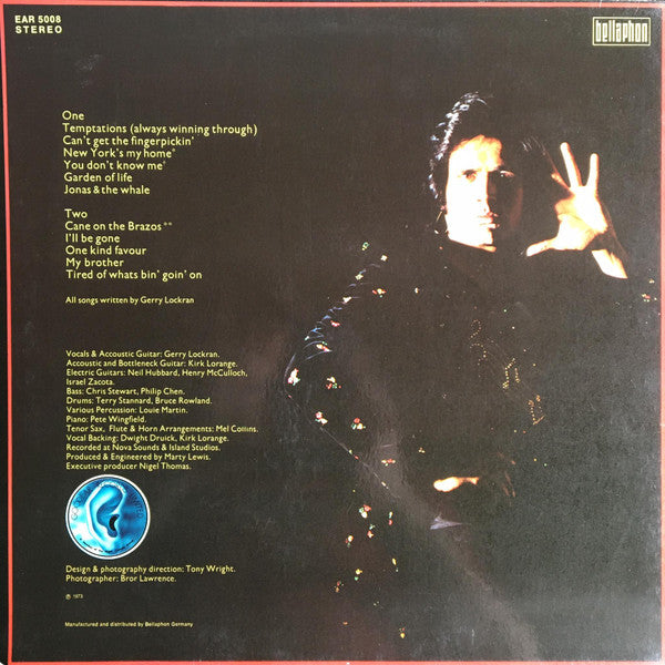 Gerry Lockran – Pinup LP vinyl record, image 2 of 4